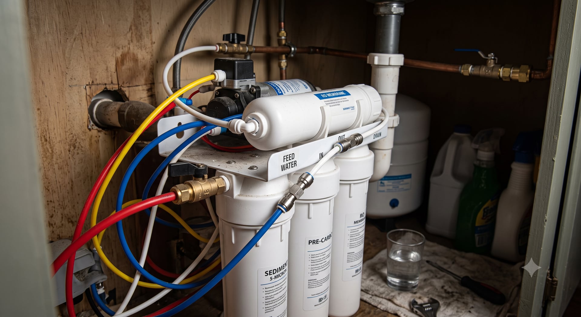 Aqualus RO Water Purification Systems for Homes in Hyderabad project